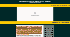 Desktop Screenshot of kpcmedicalcollege.org